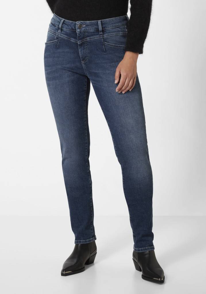 Paddocks LUCY MOTION&COMFORT Skinny Fit - Blue Mid Stone Used Moustache