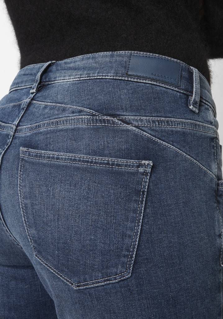 Paddocks LUCY MOTION&COMFORT Skinny Fit - Blue Mid Stone Used Moustache