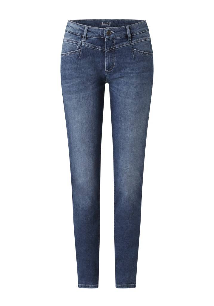 Paddocks LUCY MOTION&COMFORT Skinny Fit - Blue Mid Stone Used Moustache