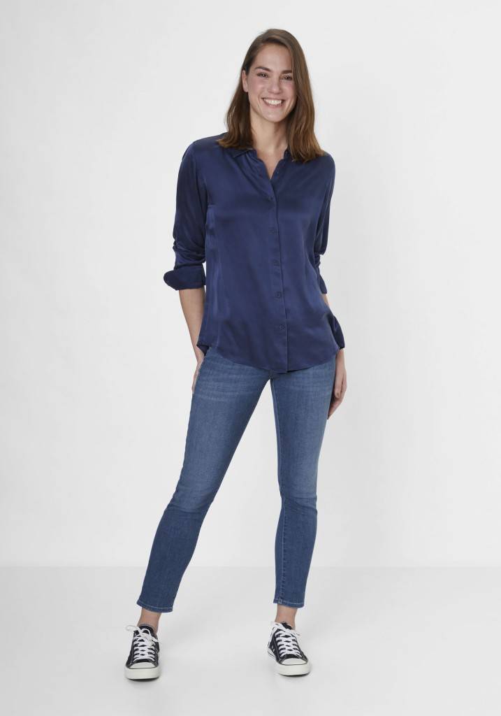 Paddocks LUCY MOTION&COMFORT Skinny fit - mid. blue used moustache Paddocks LUCY MOTION&COMFORT Skinny fit - mid. blue used moustache