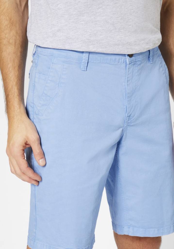 Paddocks MITCH CHINO Bermuda Bequeme Passform - Light Blue