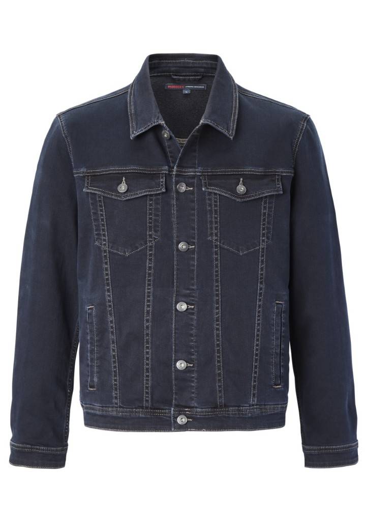 Paddocks Denim Jacket Normale Passform - Blue/black