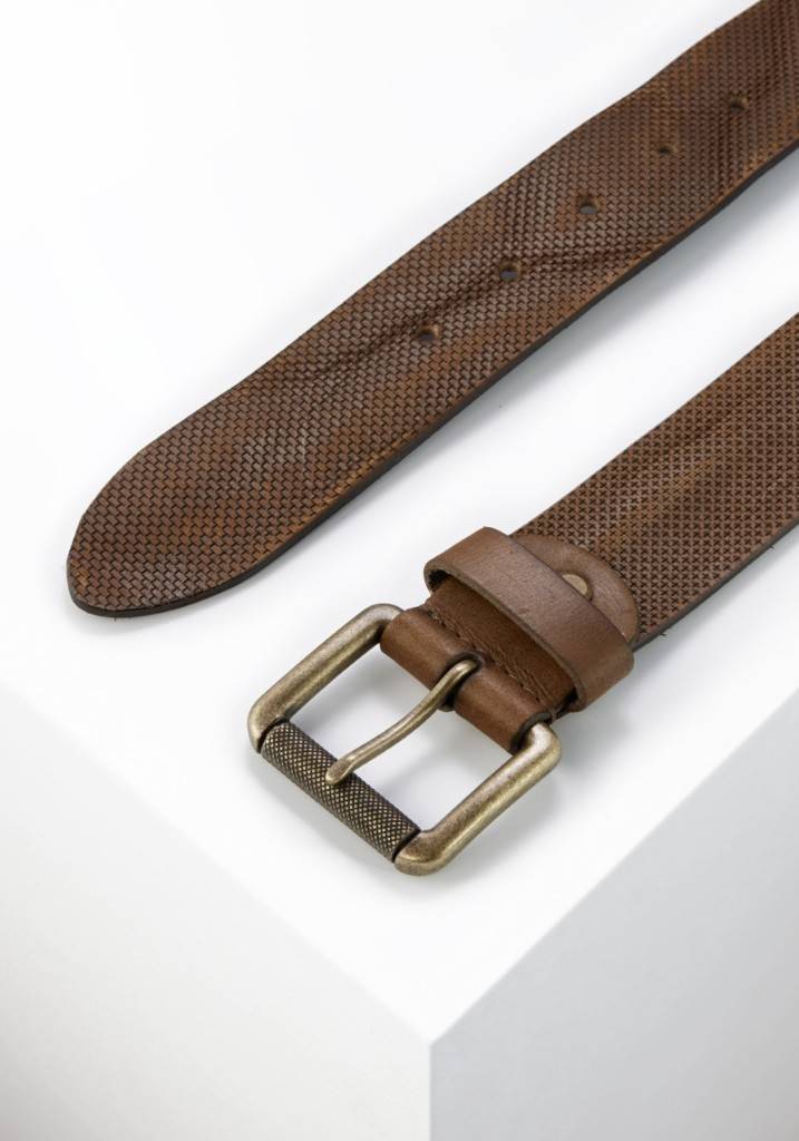 Paddocks Ledergürtel - Camel