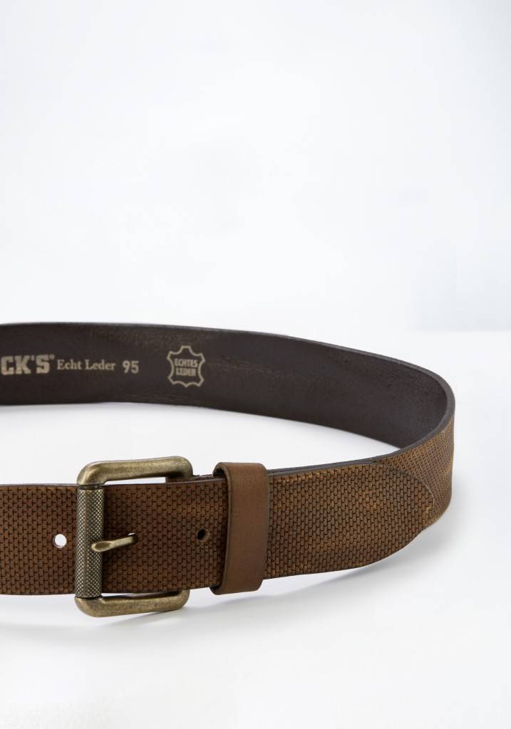 Paddocks Ledergürtel - Camel