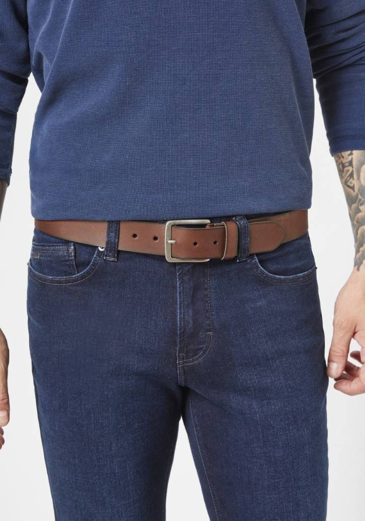 Paddocks Ledergürtel - Cognac