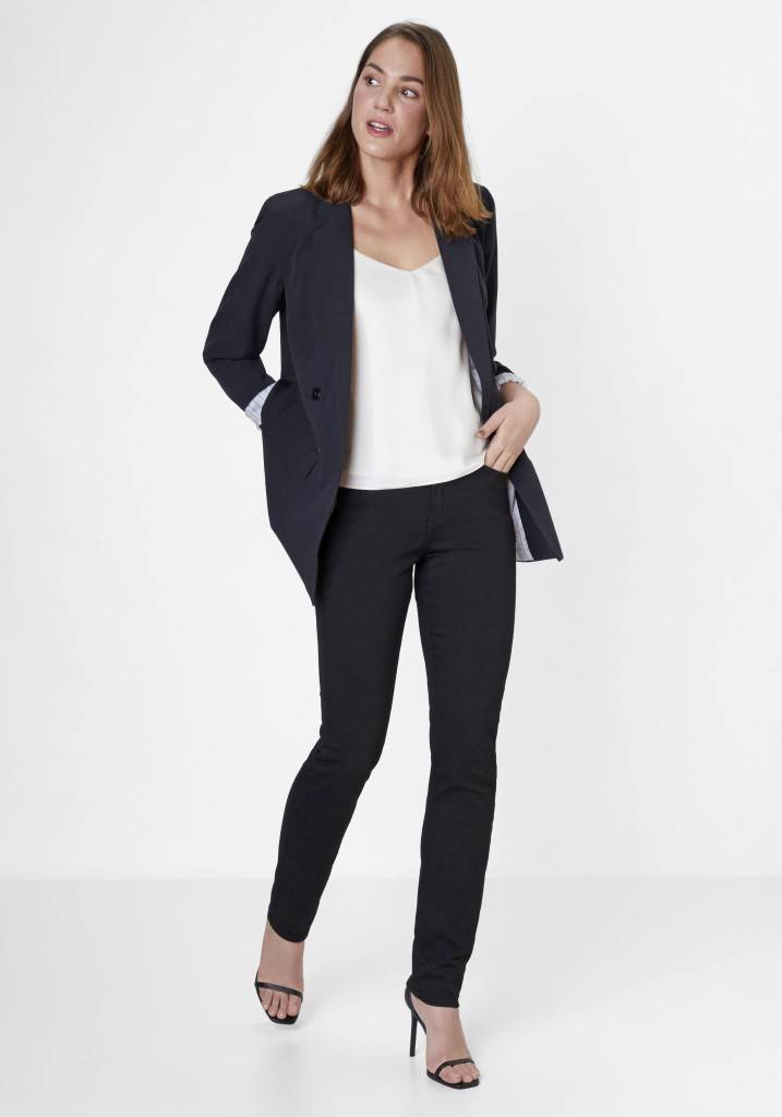 Paddocks PAT schmale Passform - black/black Paddocks PAT schmale Passform - black/black