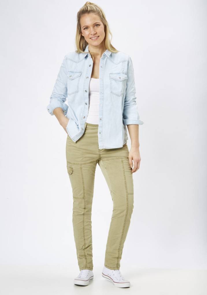 Paddocks PINA Cargo schmale Passform - khaki camel Paddocks PINA Cargo schmale Passform - khaki camel