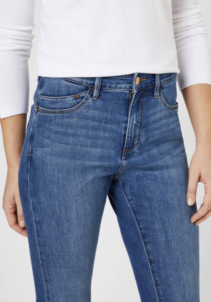 Paddocks PAT LIGHT DENIM Schmale Passform - Mid Blue With Using And Moustache