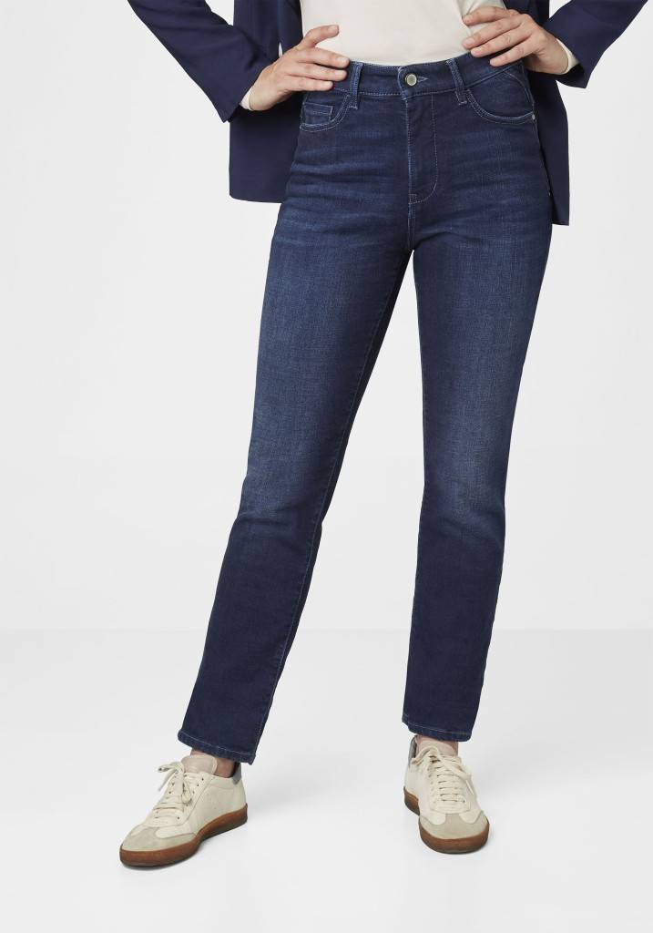 Paddocks PAT MOTION&COMFORT Schmale Passform - Blue Blue Deep Stone Used Moustache