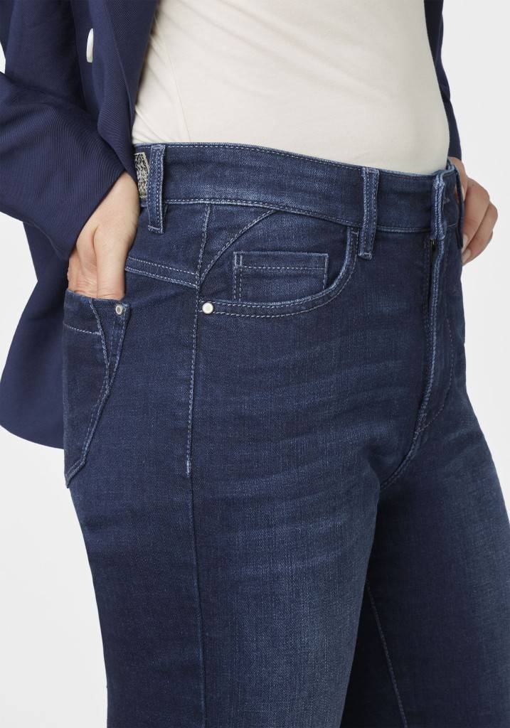 Paddocks PAT MOTION&COMFORT Schmale Passform - Blue Blue Deep Stone Used Moustache