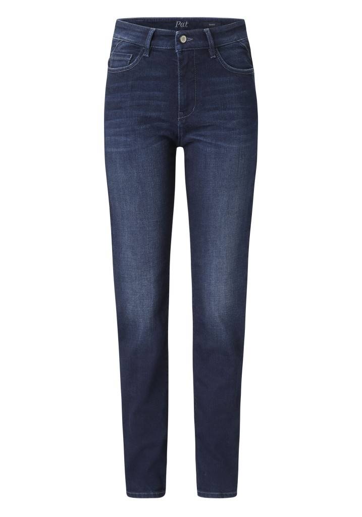 Paddocks PAT MOTION&COMFORT Schmale Passform - Blue Blue Deep Stone Used Moustache