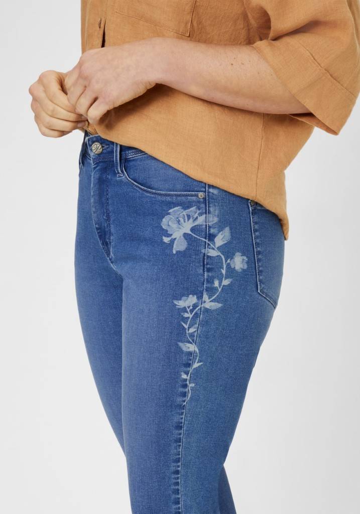 Paddocks PIA LIGHT DENIM Schmale Passform - Mid Blue With Using And Laser