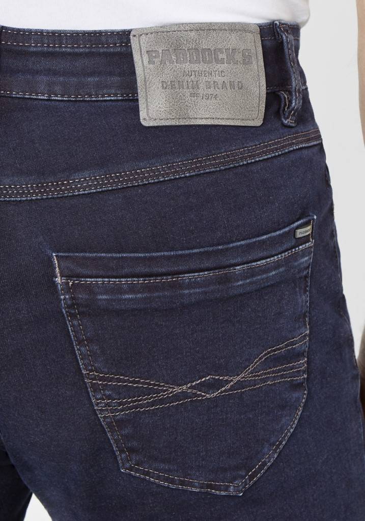 Paddocks PIPE MOTION&COMFORT Schmale Passform - Blue/black