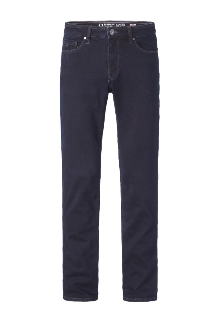 Paddocks PIPE MOTION&COMFORT Schmale Passform - Blue/black
