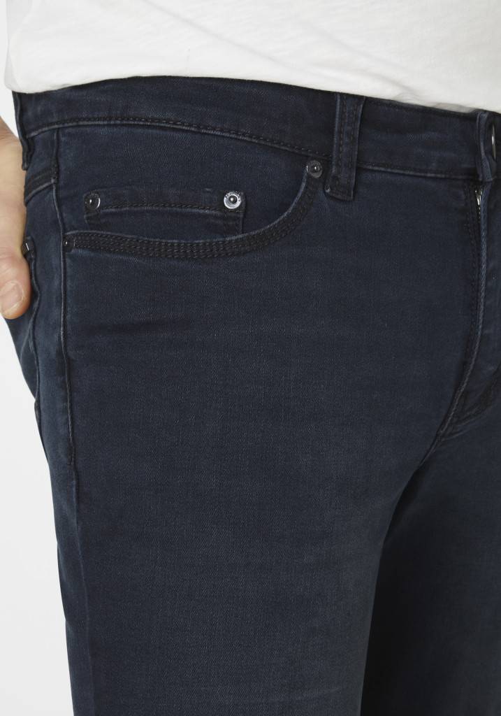 Paddocks PIPE MOTION&COMFORT Schmale Passform - Blue Black Used And Moustache