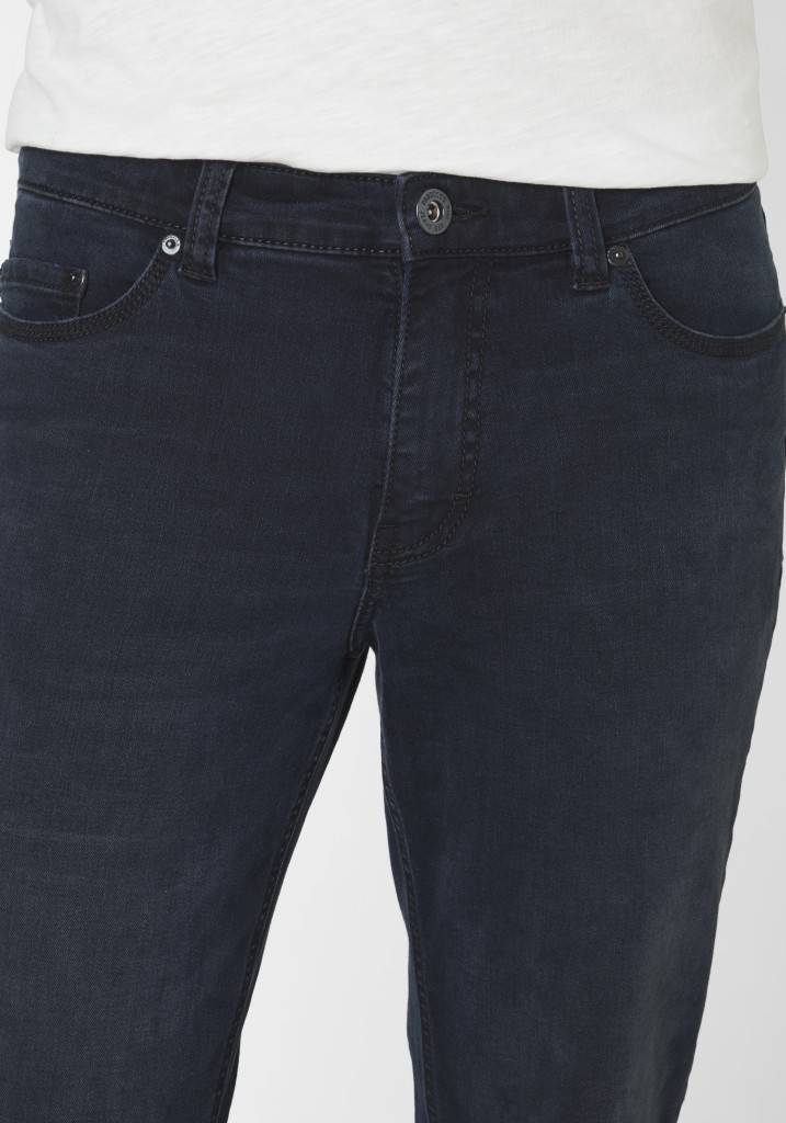 Paddocks PIPE MOTION&COMFORT Schmale Passform - Blue Black Used And Moustache