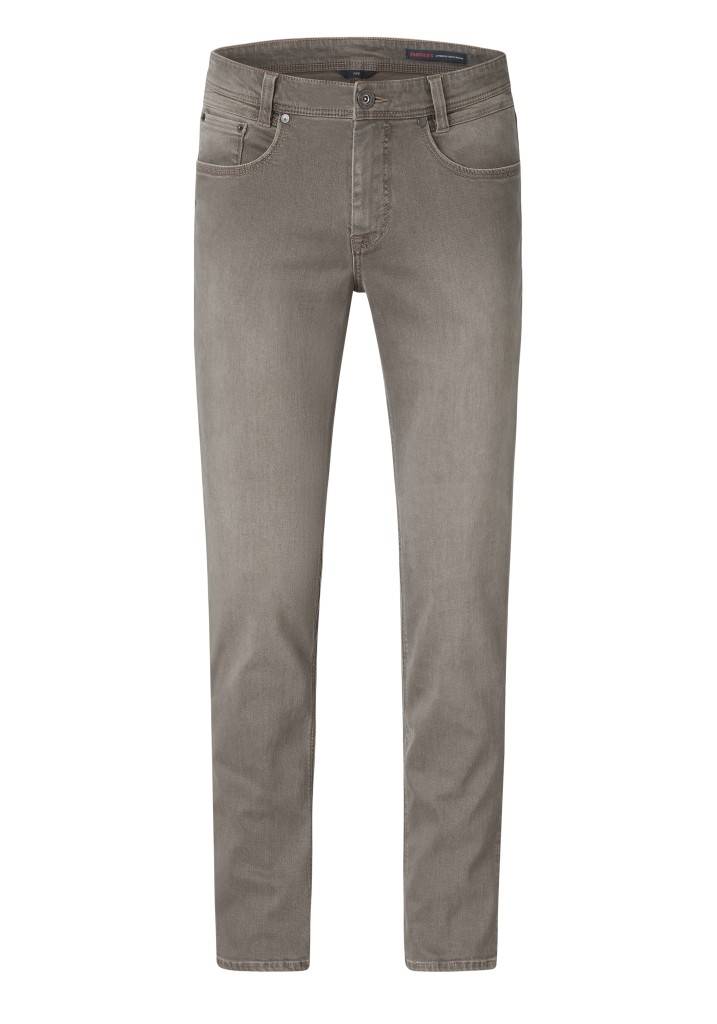 Paddocks PIPE MOTION&COMFORT Schmale Passform - Mid. Grey Od Brown Used