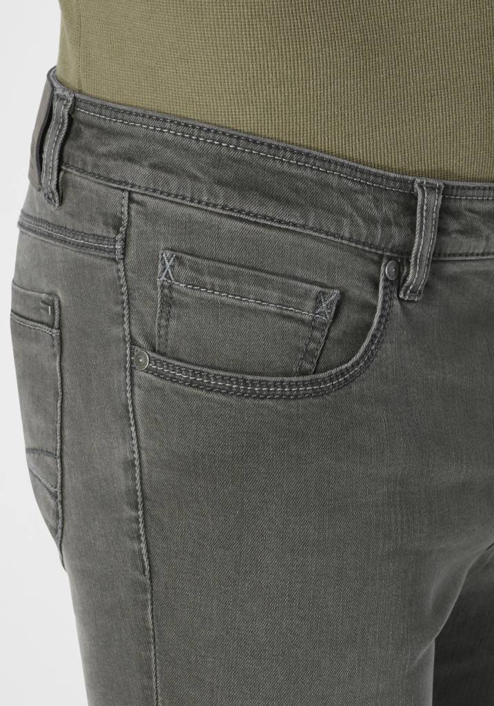 Paddocks PIPE MOTION&COMFORT Schmale Passform - Mid. Grey Od Green Used