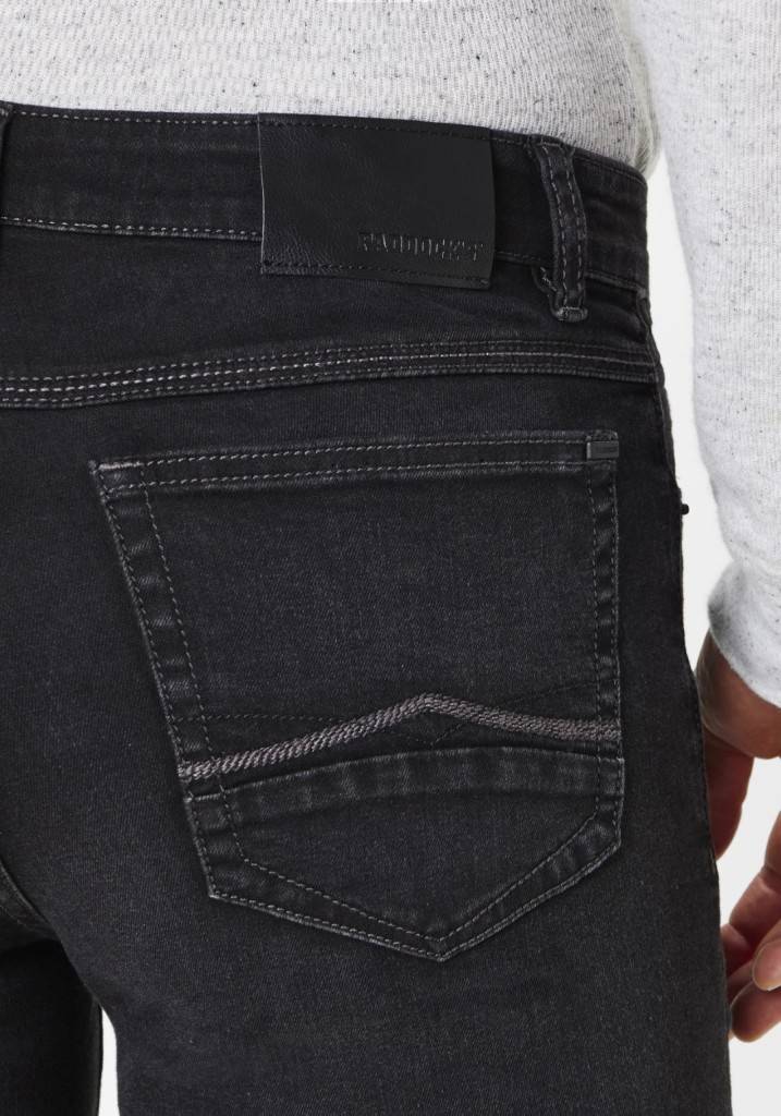 Paddocks PIPE Motion&Comfort Schmale Passform, Normale Passform - Black/black Moustache Use