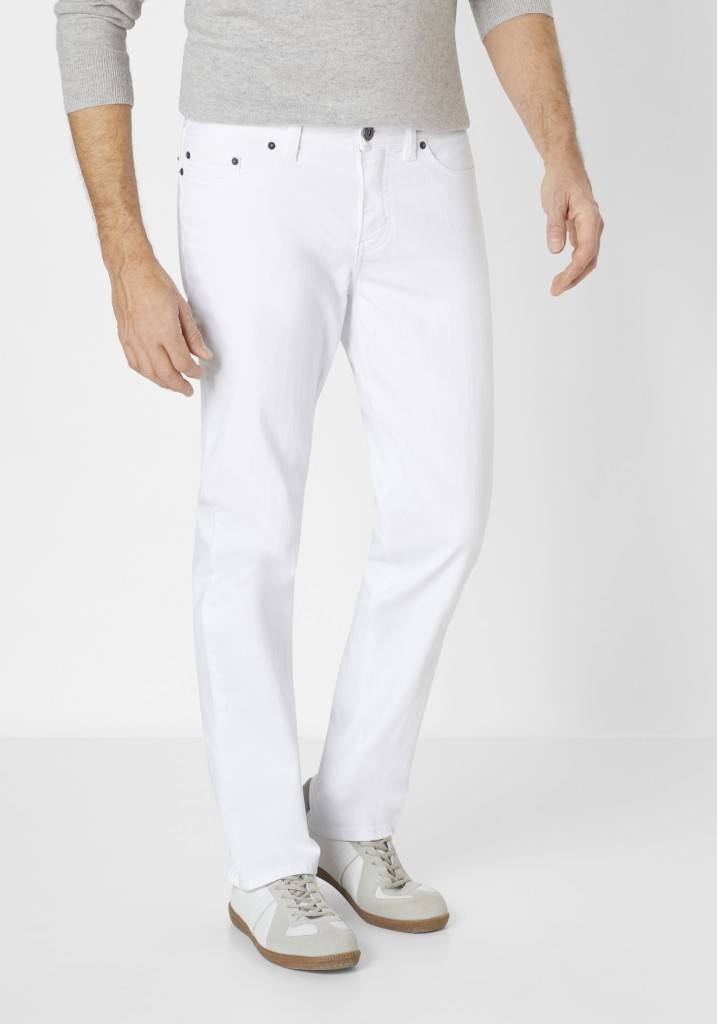 Paddocks PIPE MOTION&COMFORT Schmale Passform - White