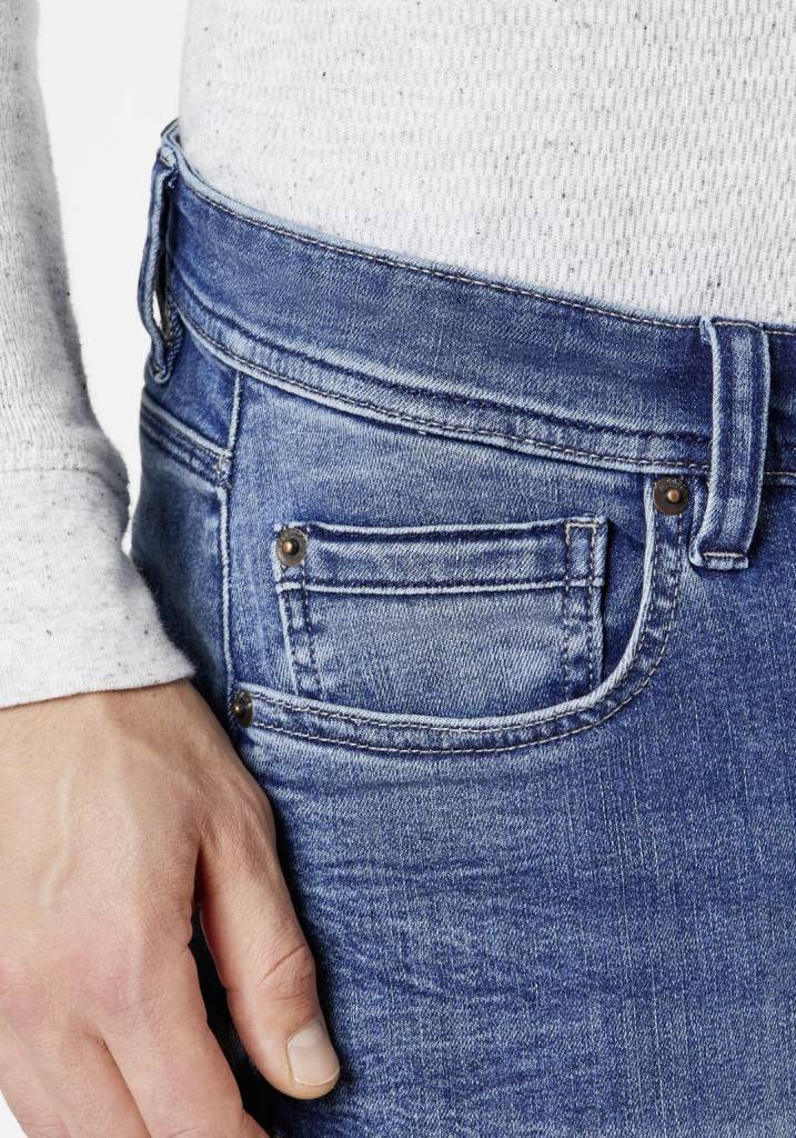 Paddocks RAY Weite Passform, Moderne Passform - Medium Blue Vintage Wash