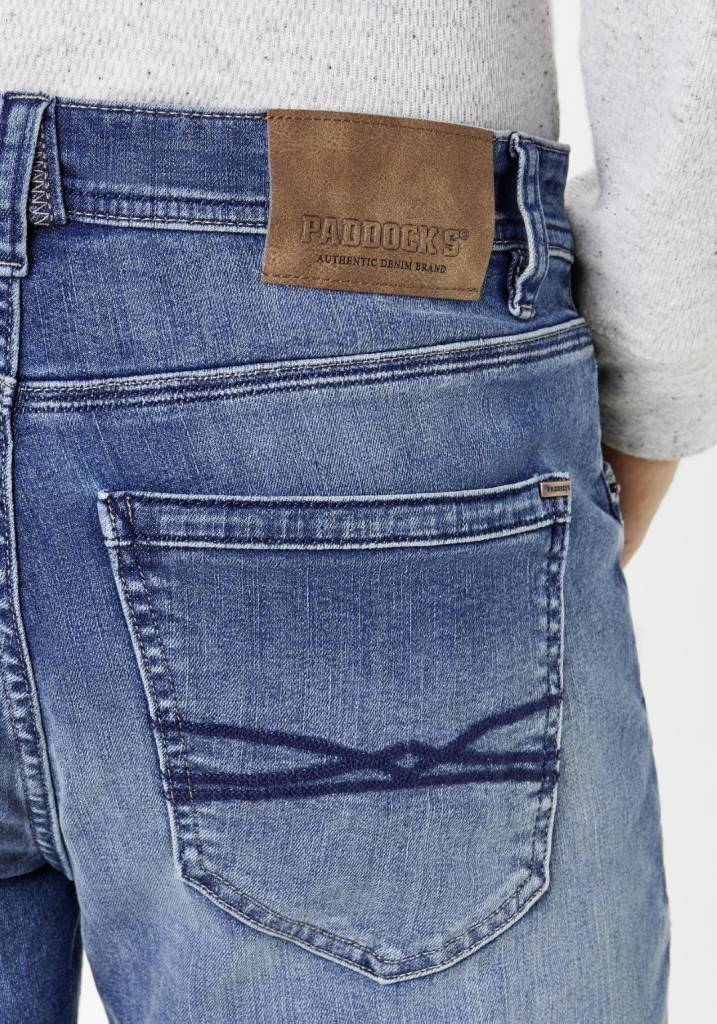 Paddocks RAY Weite Passform, Moderne Passform - Medium Blue Vintage Wash