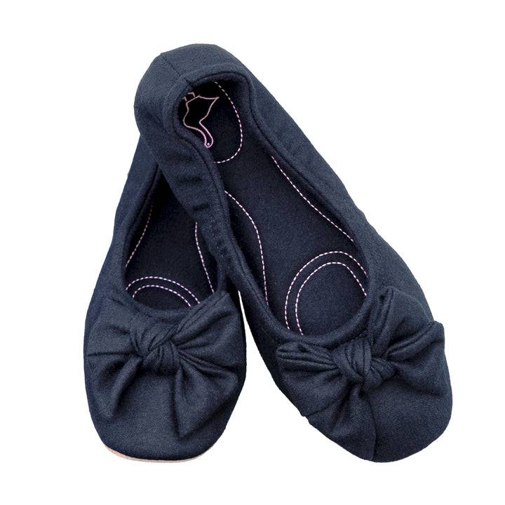 Pampuschen Daisy Wool Schwarz