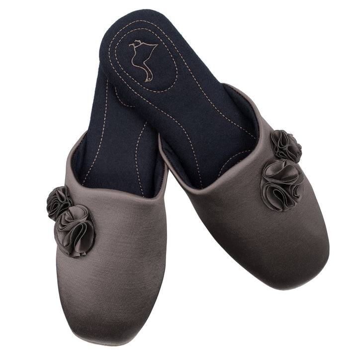 Pampuschen Ginger Satin Taupe