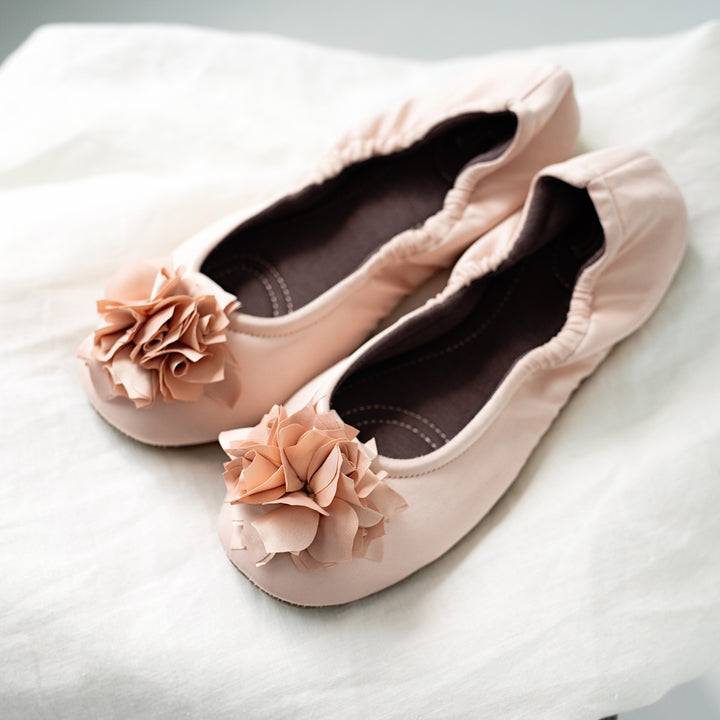 Pampuschen Grace B Satin Champagner