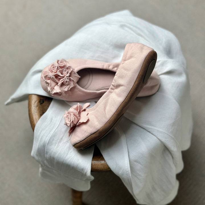 Pampuschen Grace Cotton Canvas Puder