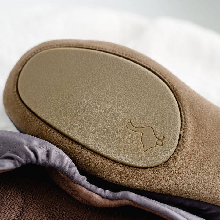 Pampuschen Grace Satin Taupe