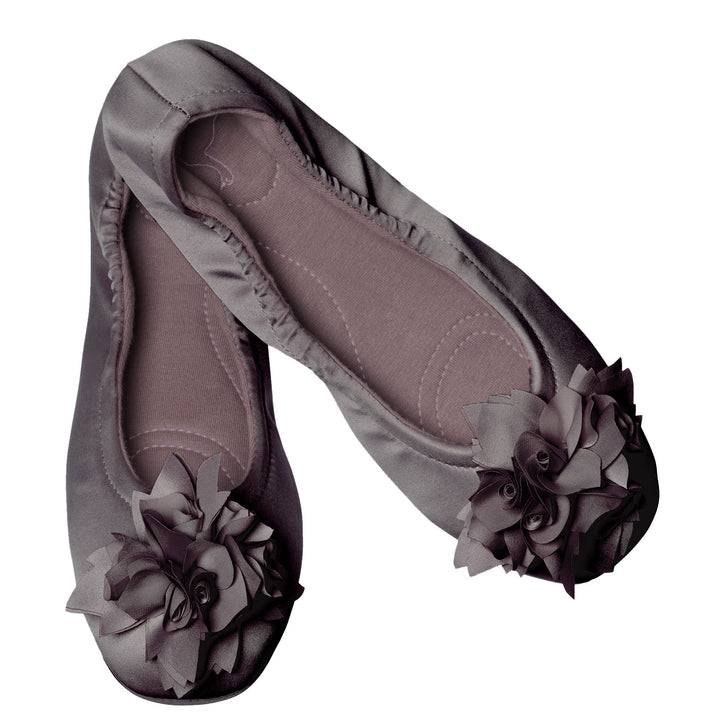 Pampuschen Grace Satin Taupe