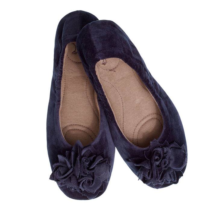 Pampuschen Grace Velvet Nachtblau