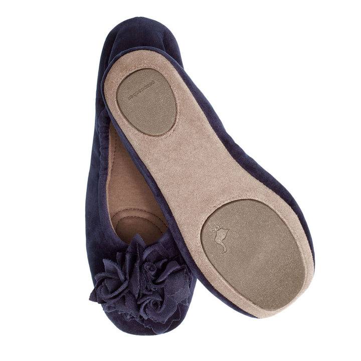 Pampuschen Grace Velvet Nachtblau