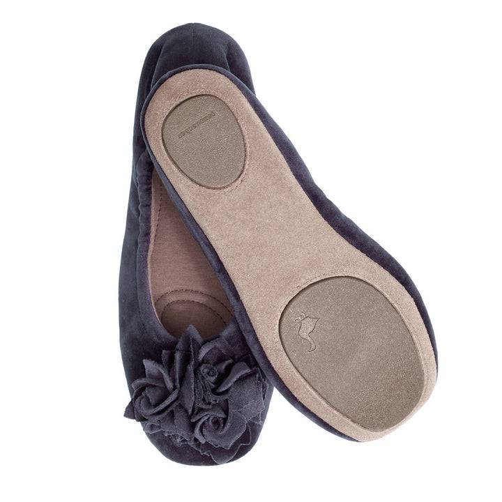 Pampuschen Grace Velvet Schwarz