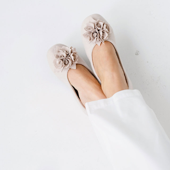 Pampuschen Grace Wool Beige