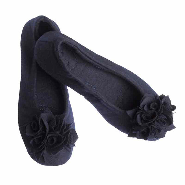 Pampuschen Grace Wool Dunkelblau