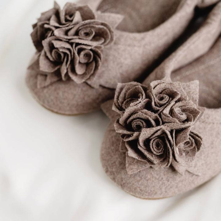 Pampuschen Grace Wool Trüffel