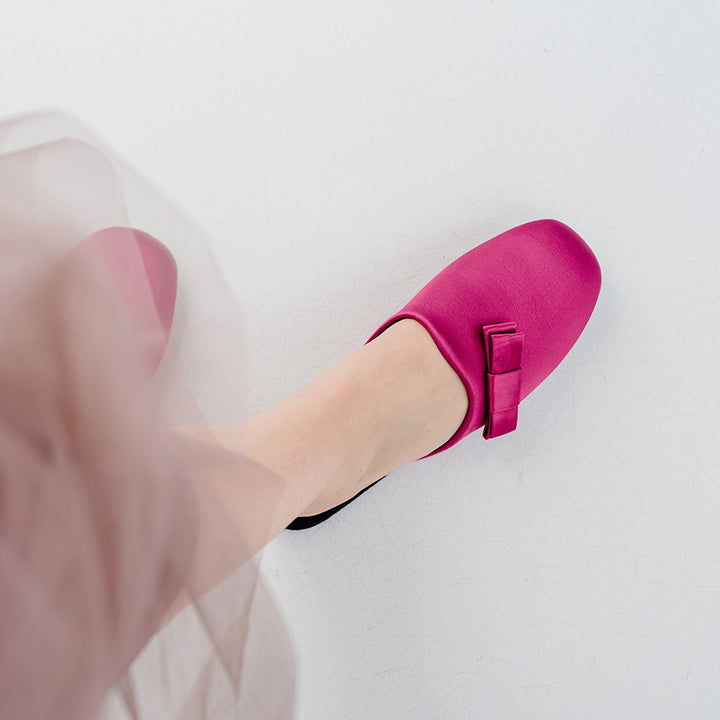 Pampuschen Jane Satin Beere