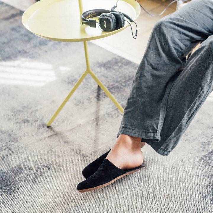 Pampuschen Lino Schwarz