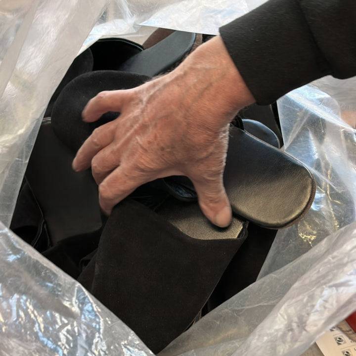 Pampuschen Lino Schwarz