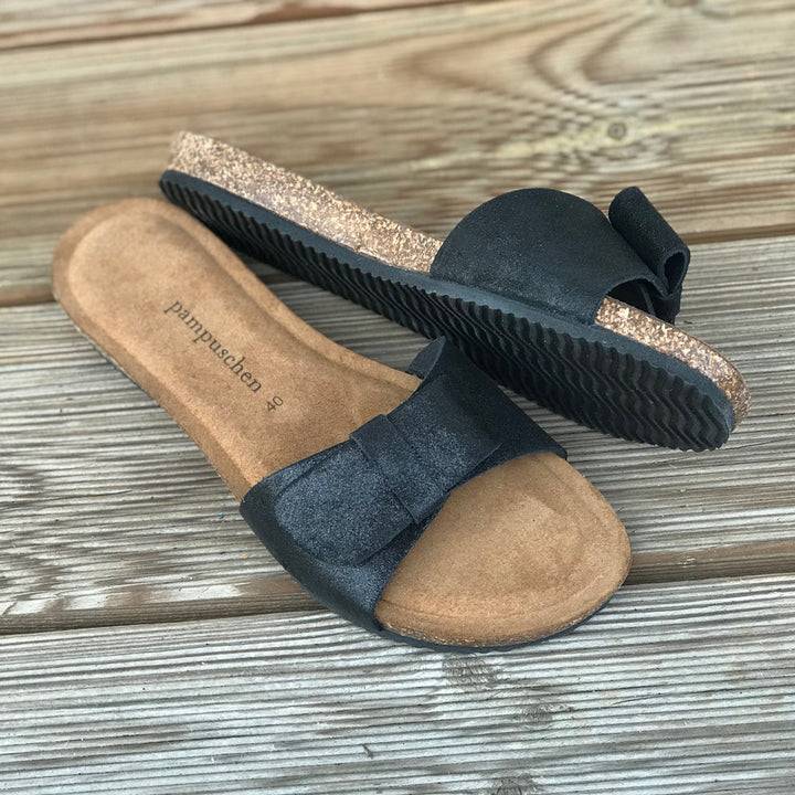 Pampuschen Vera B Schwarz-metallic