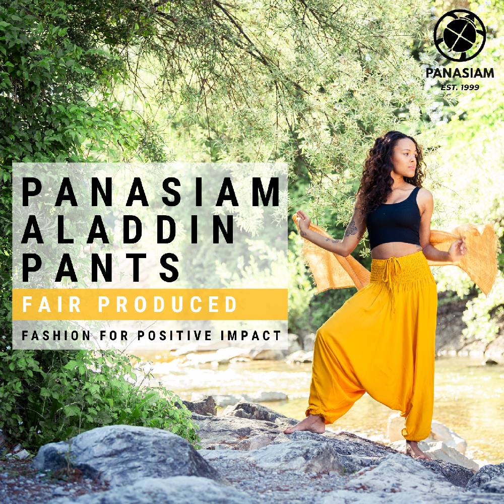 Panasiam Aladinhose Einfarbig