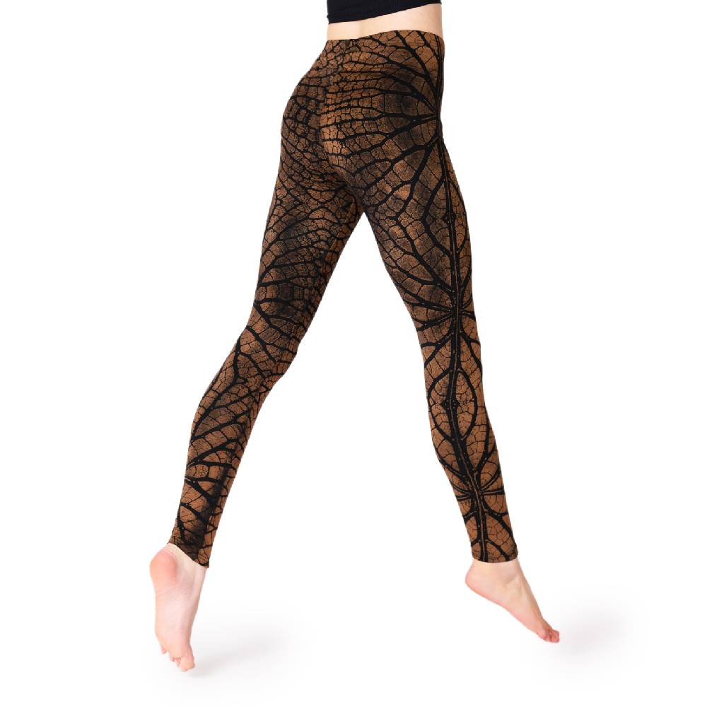 Panasiam Batik Leggings Blattmuster