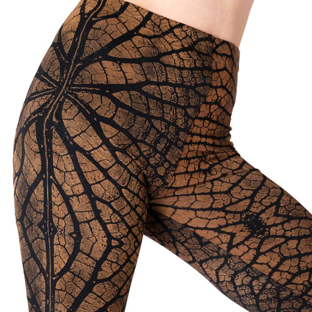 Panasiam Batik Leggings Blattmuster