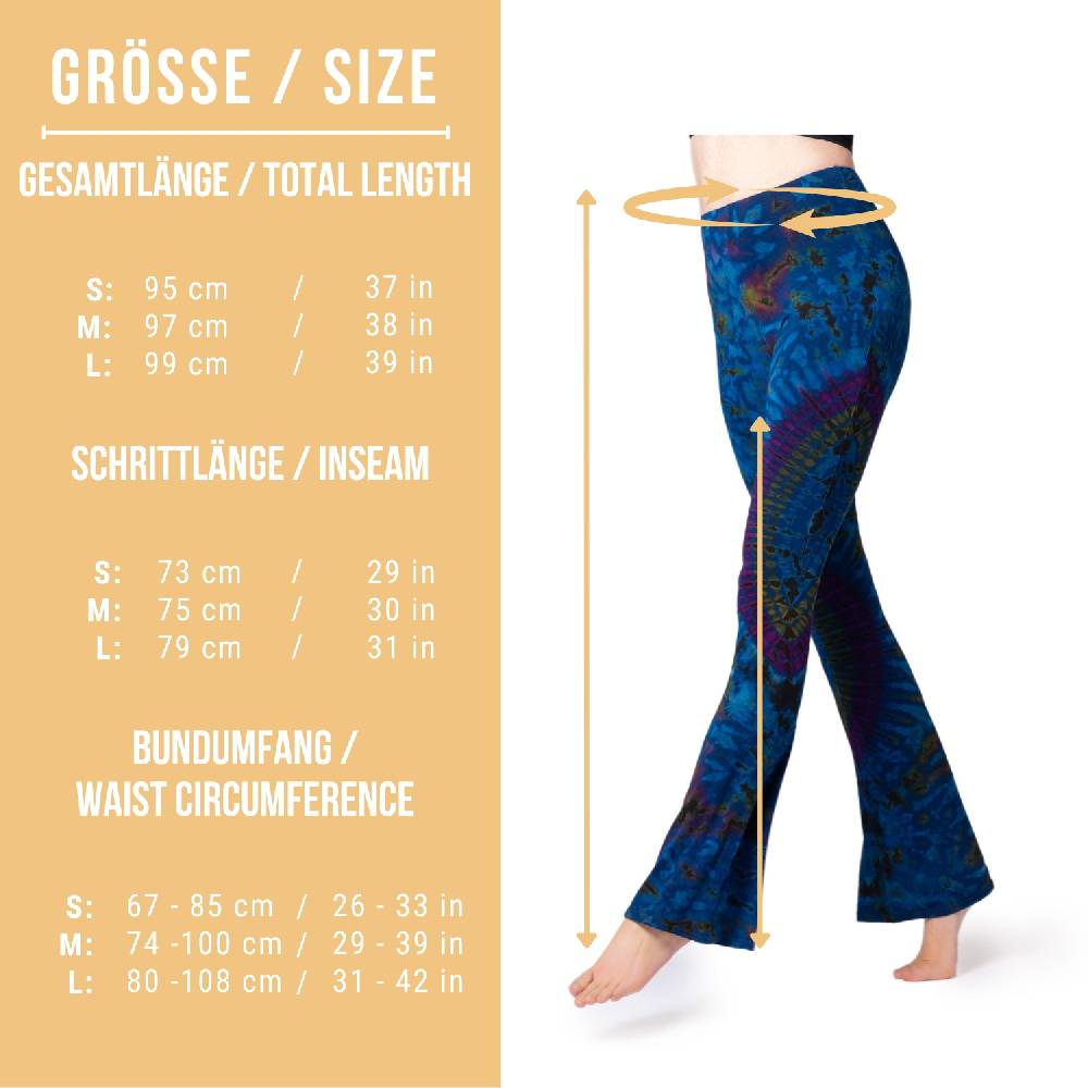 Panasiam Batik Leggings Mit Schlag