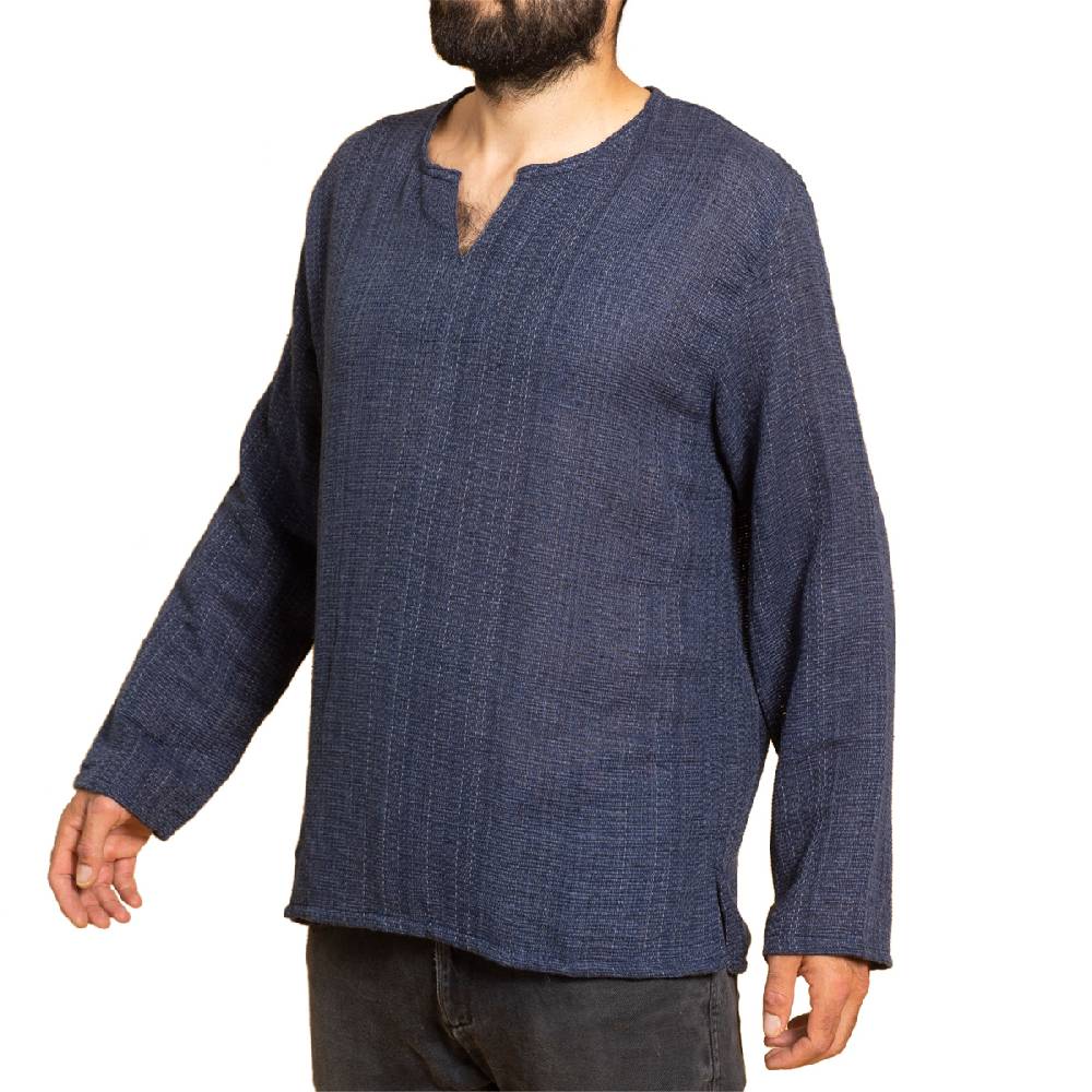 Panasiam Farmerhemd Gewebt | Kurz- Oder Langarm