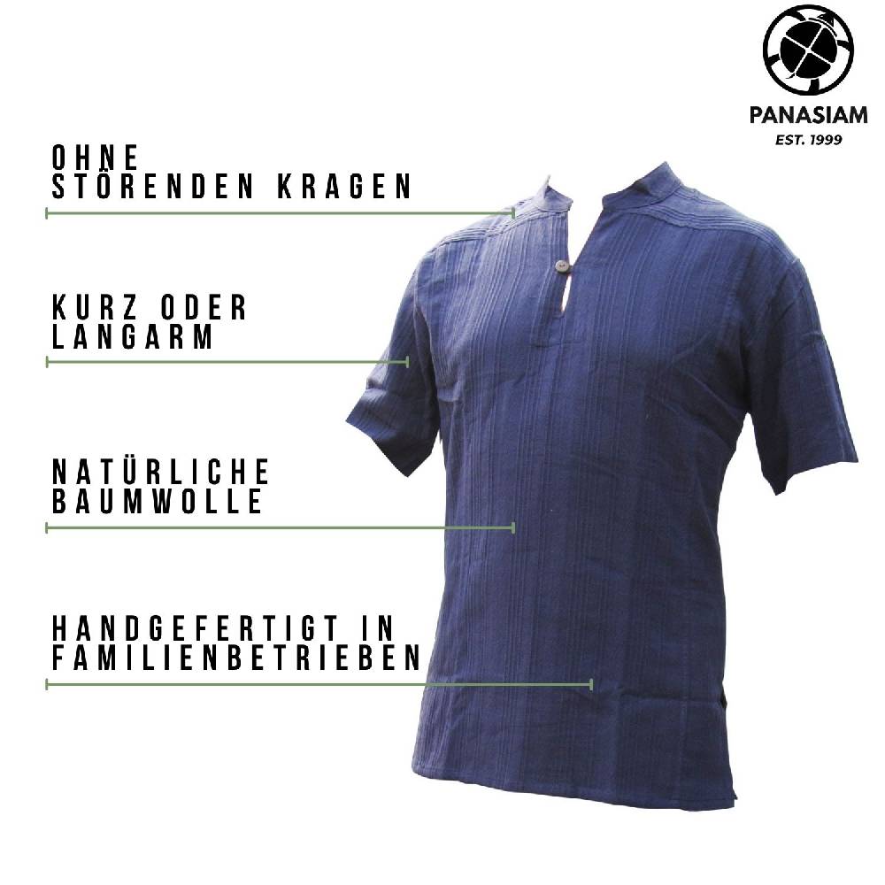 Panasiam Fischerhemd Klassik | Kurzarm