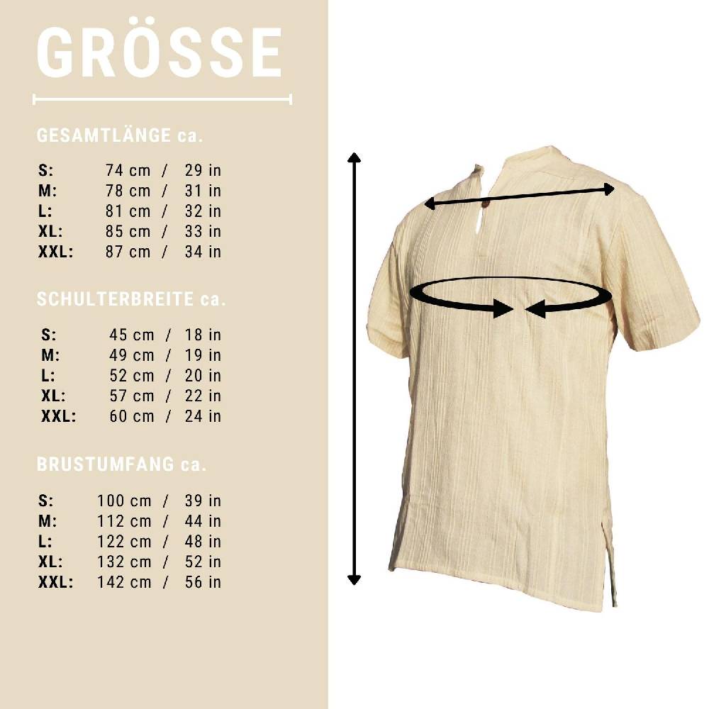 Panasiam Fischerhemd Klassik | Kurzarm