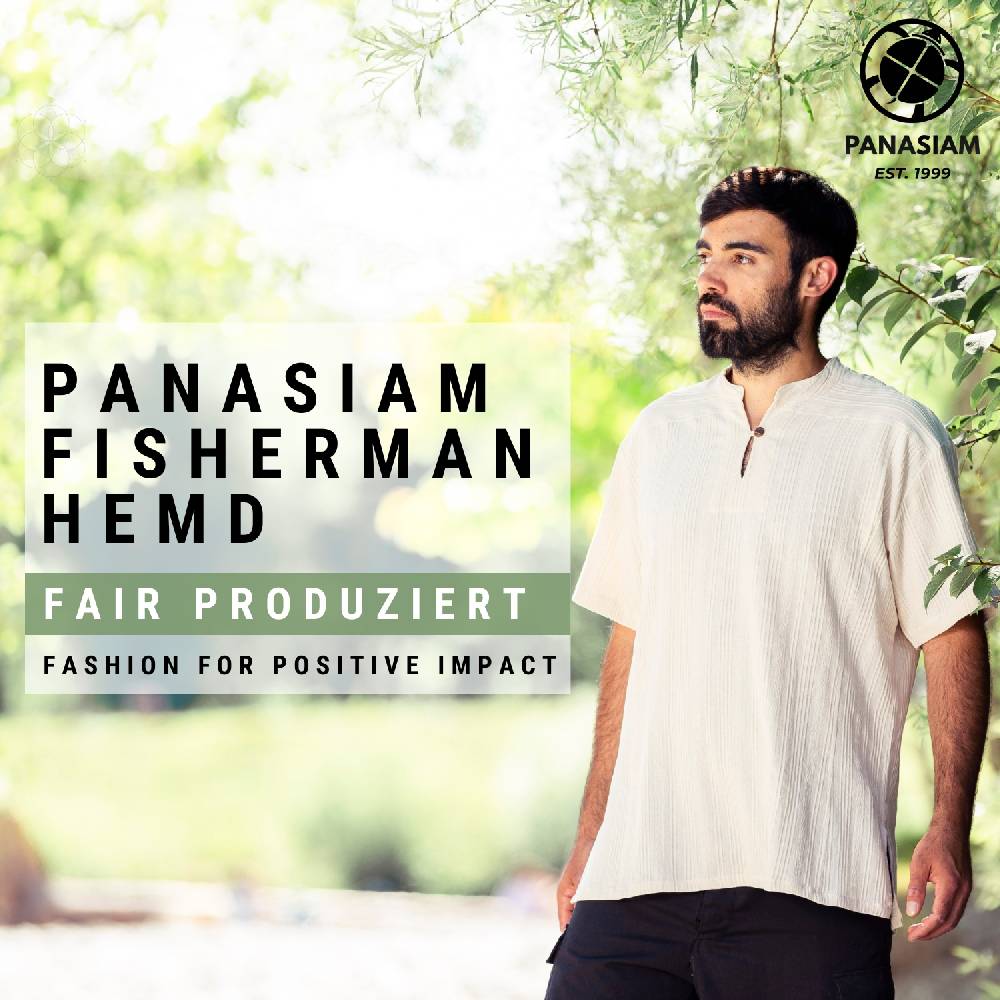 Panasiam Fischerhemd Klassik | Kurzarm